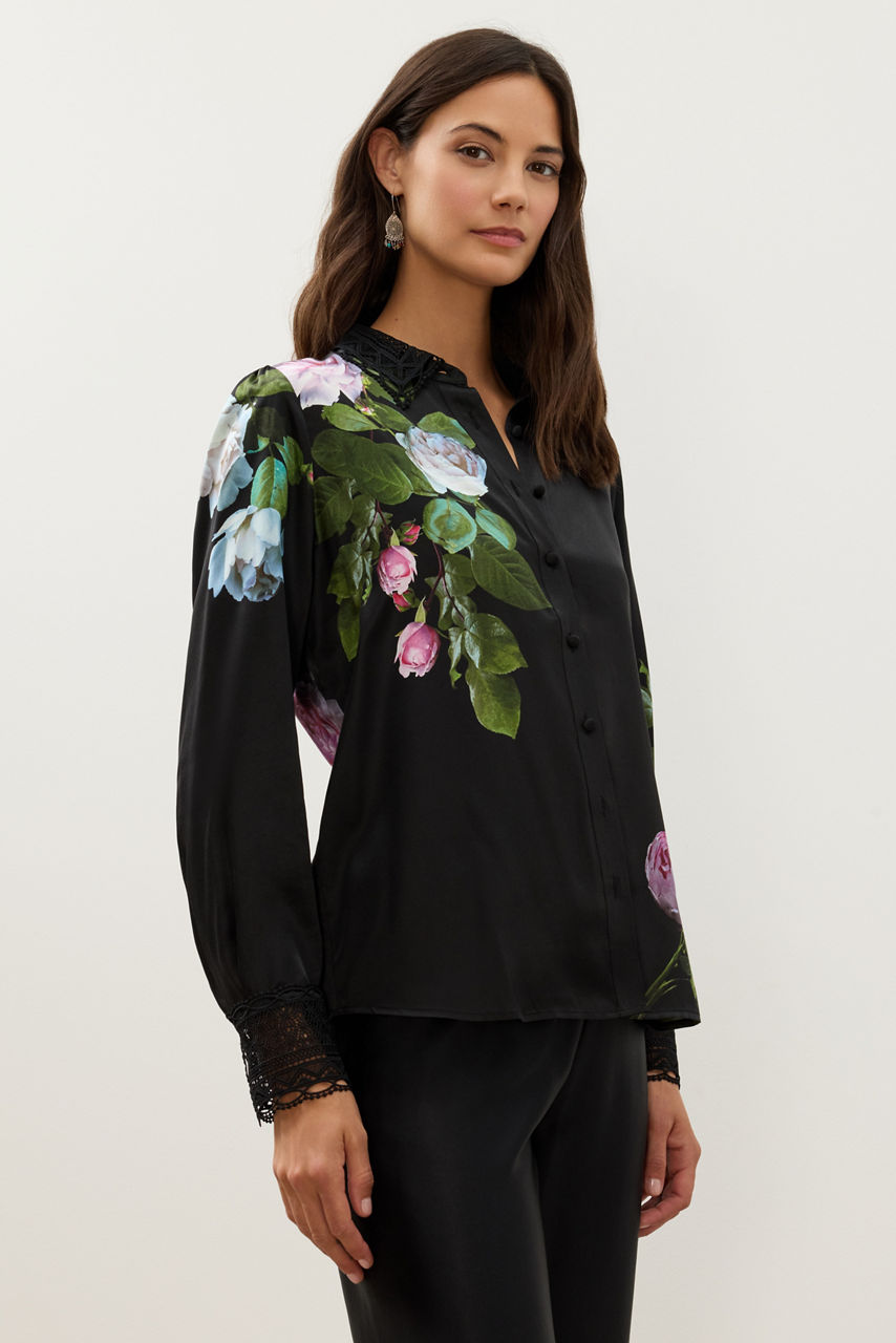 AVERI BUTTON DOWN BLOUSE, , large image 4