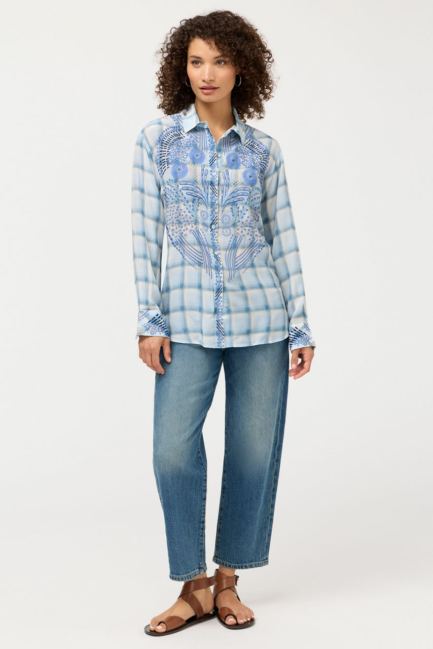 RELAXED BUTTON DOWN SHIRT, , large image 3