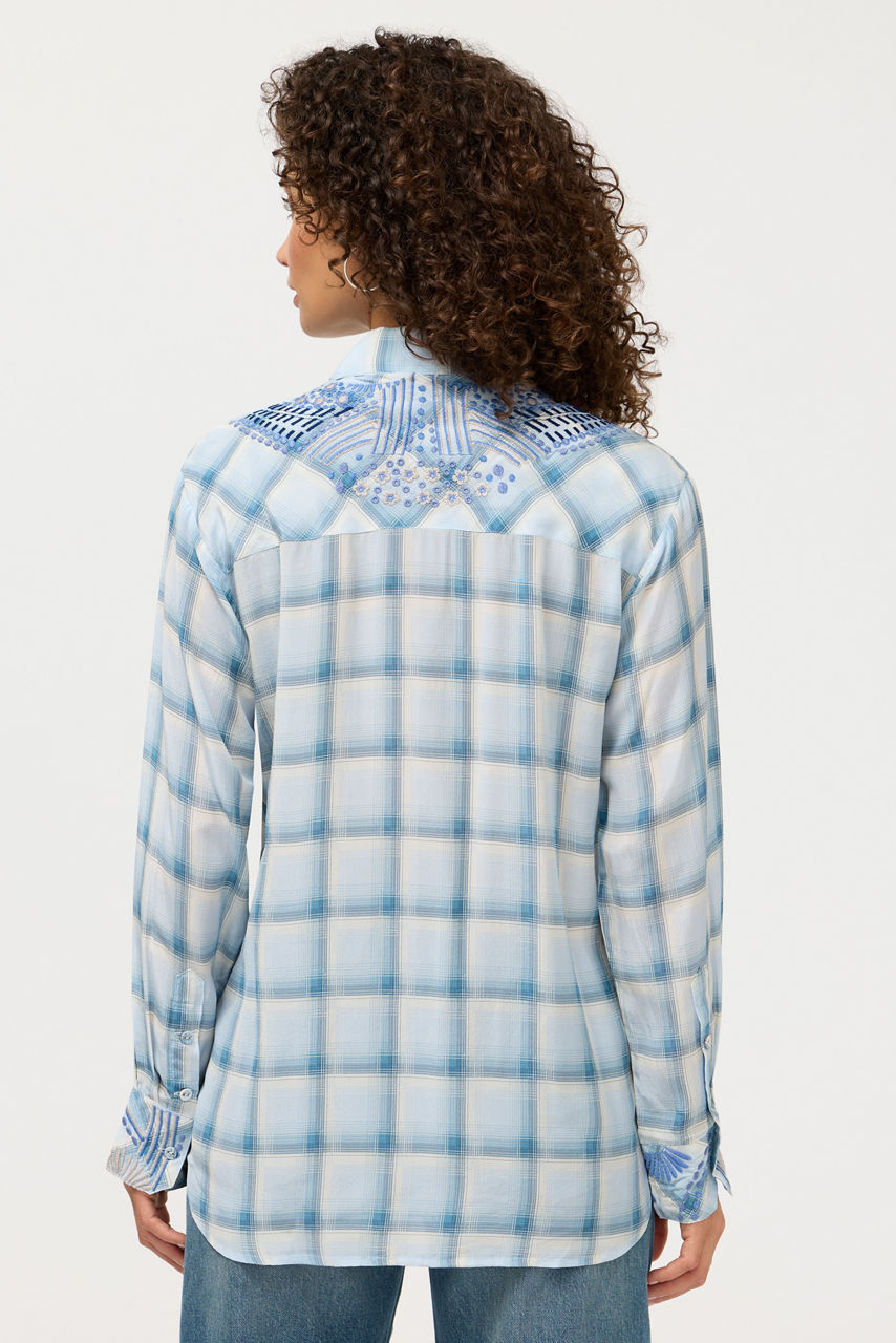RELAXED BUTTON DOWN SHIRT, , large image 4