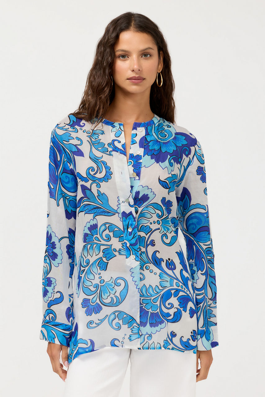 HENLEY POPOVER TUNIC, , large image 2