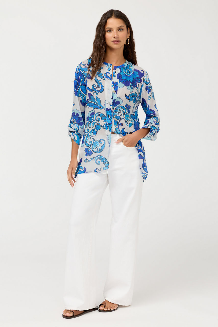 HENLEY POPOVER TUNIC, , large image 5