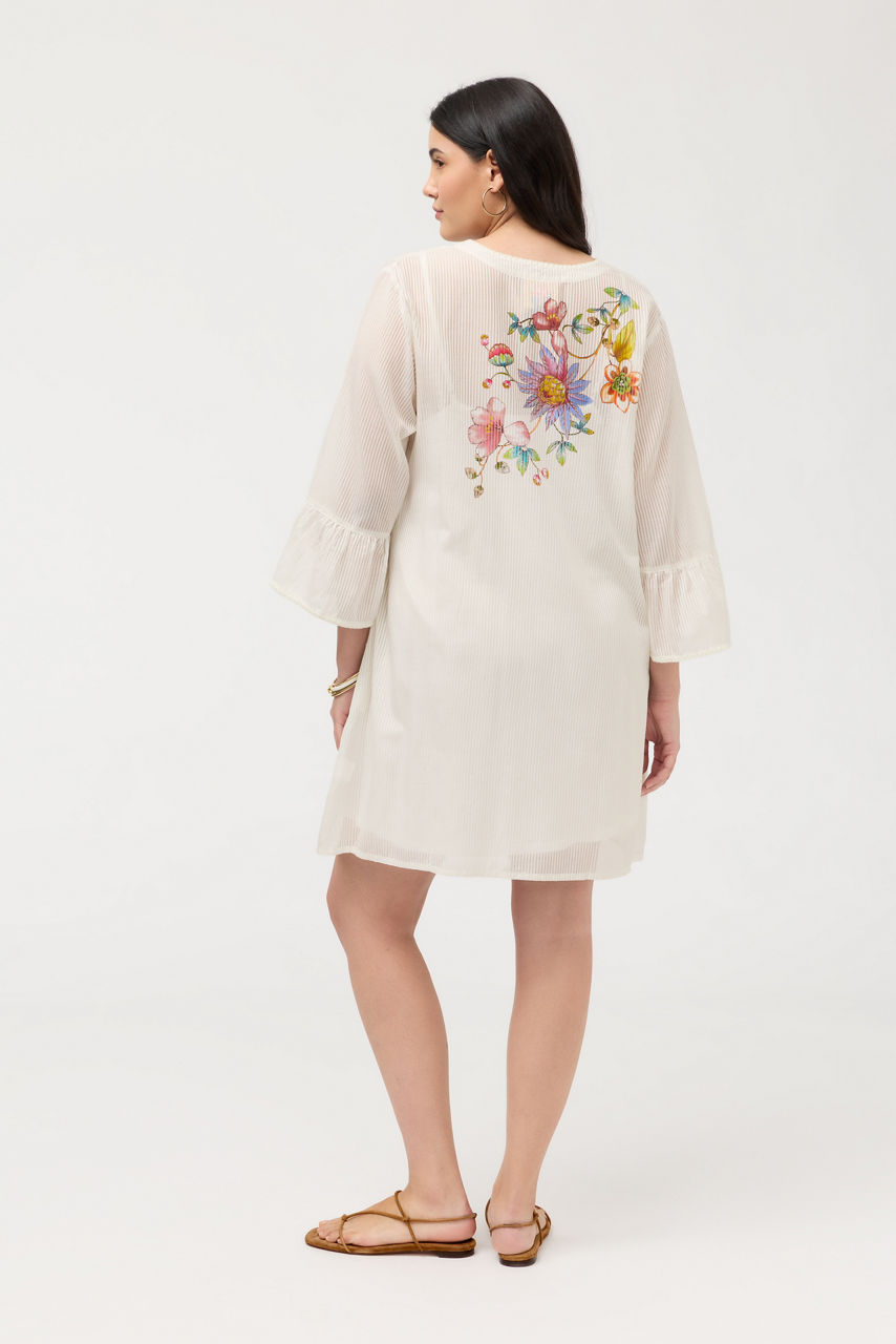 RUFFLE SLEEVE DRESS, , large image 3