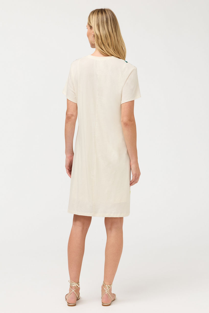 CREW NECK TEE DRESS, , large image 3