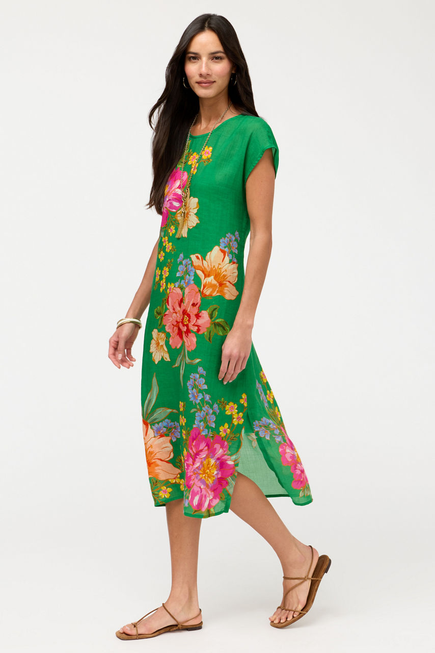 SIDE SLIT SHIFT DRESS, , large image 2