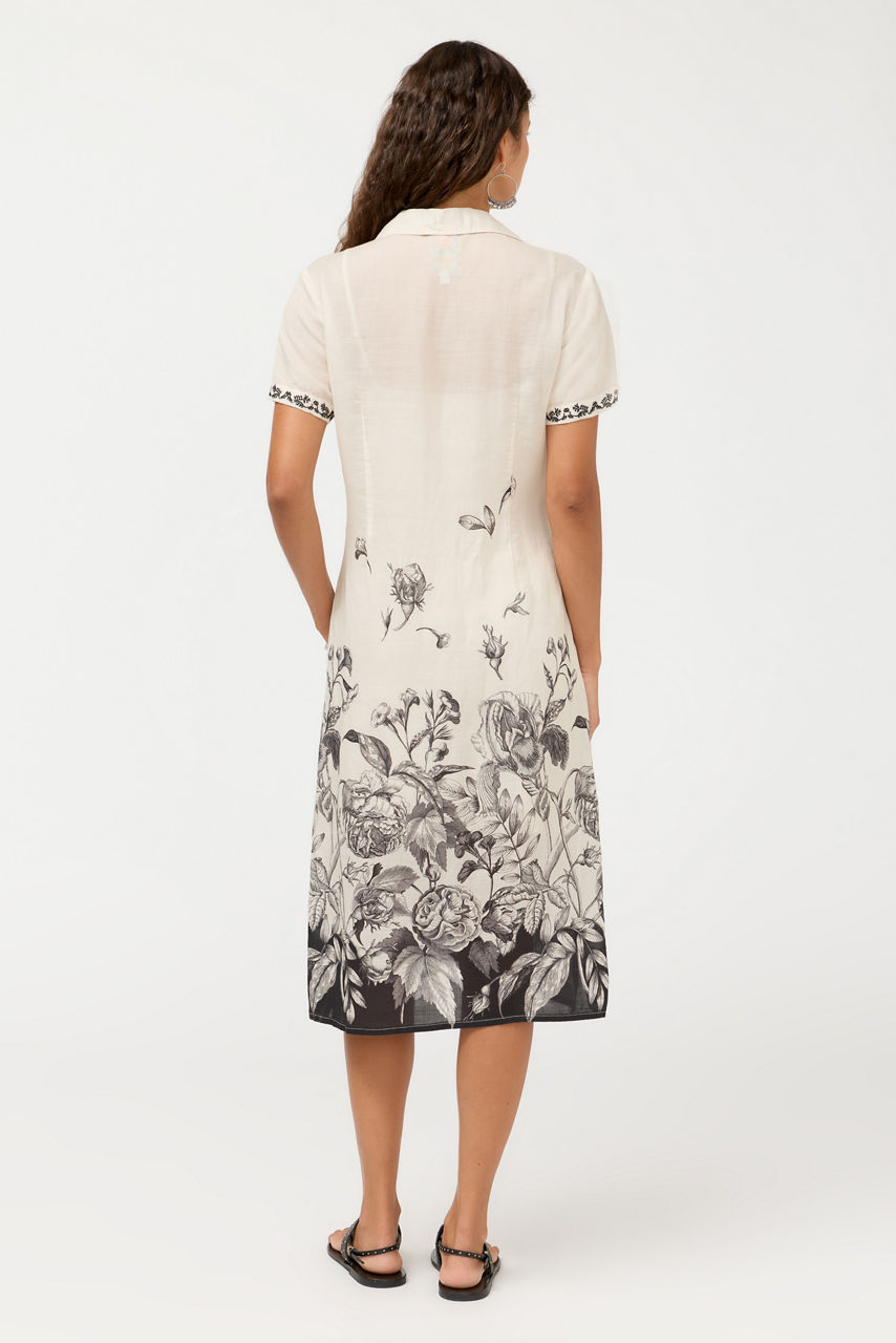 HENLEY COLLARED DRESS, , large image 3