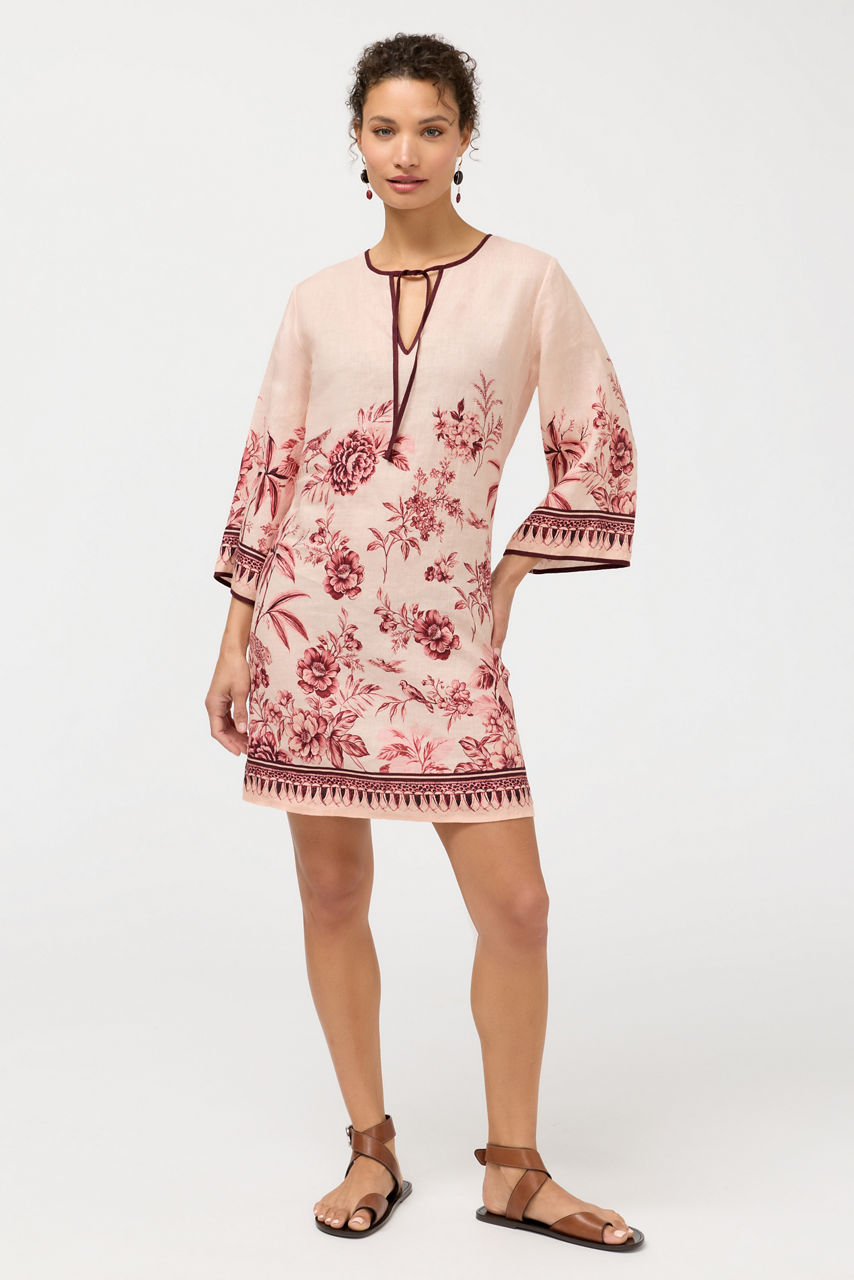 KIMONO SLEEVE DRESS, , large image 1