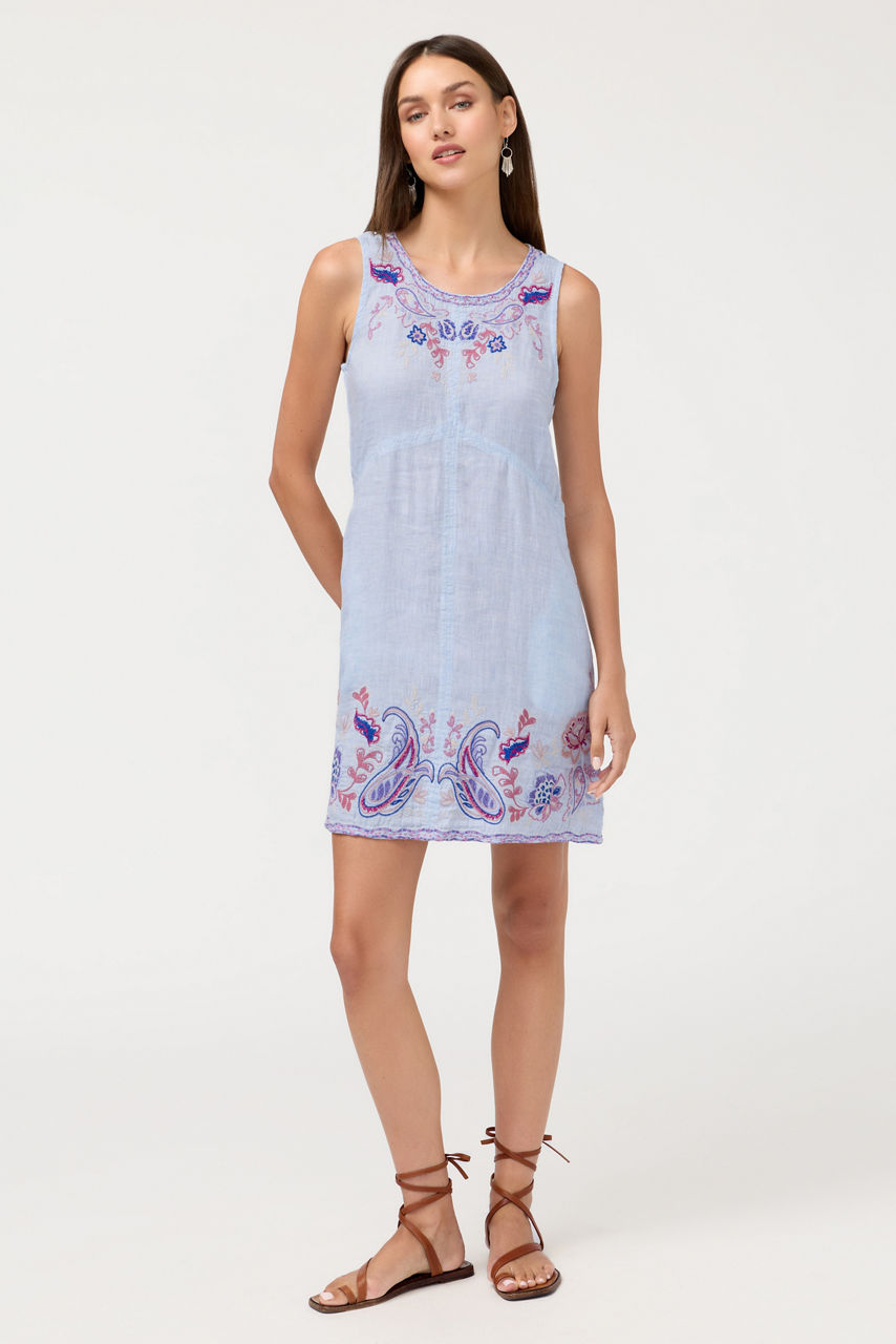 CHEVRON TANK DRESS, , large image 1