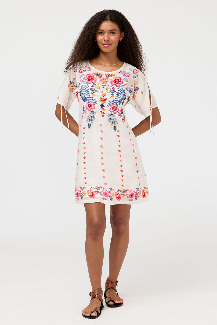 RUCHED SLEEVE DRESS, , large image 3