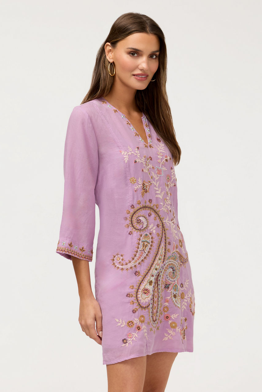 SEAMED SWING DRESS - thumbnail 2