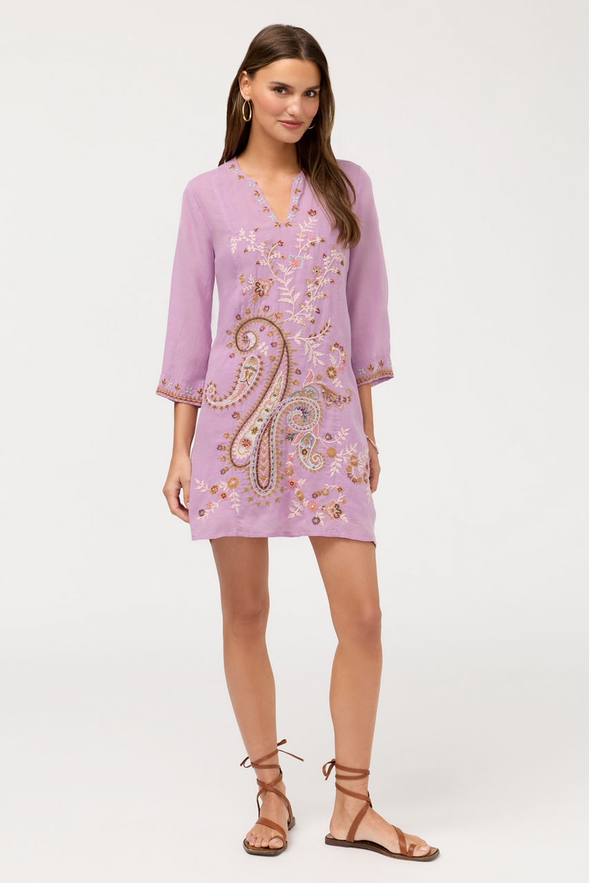 SEAMED SWING DRESS - thumbnail 3
