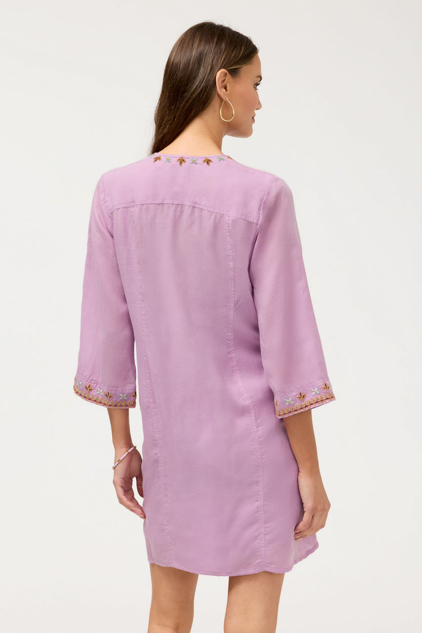 SEAMED SWING DRESS - thumbnail 4