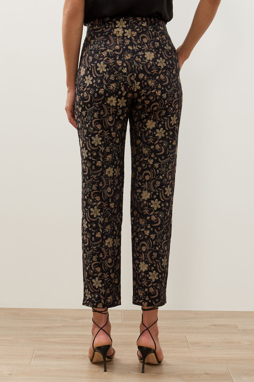 JACQUARD CIGARETTE PANT, , large image 4