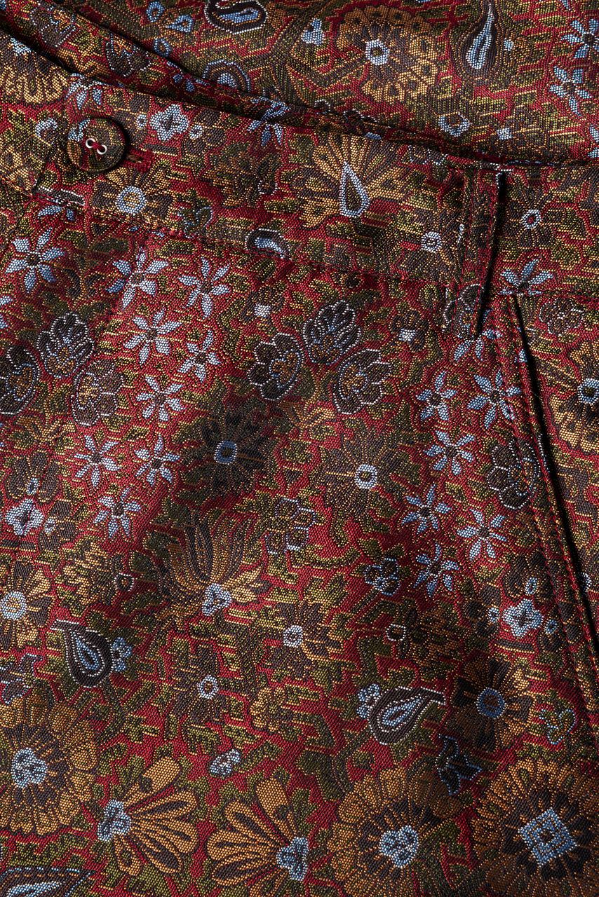 JACQUARD CIGARETTE PANT, , large image 4