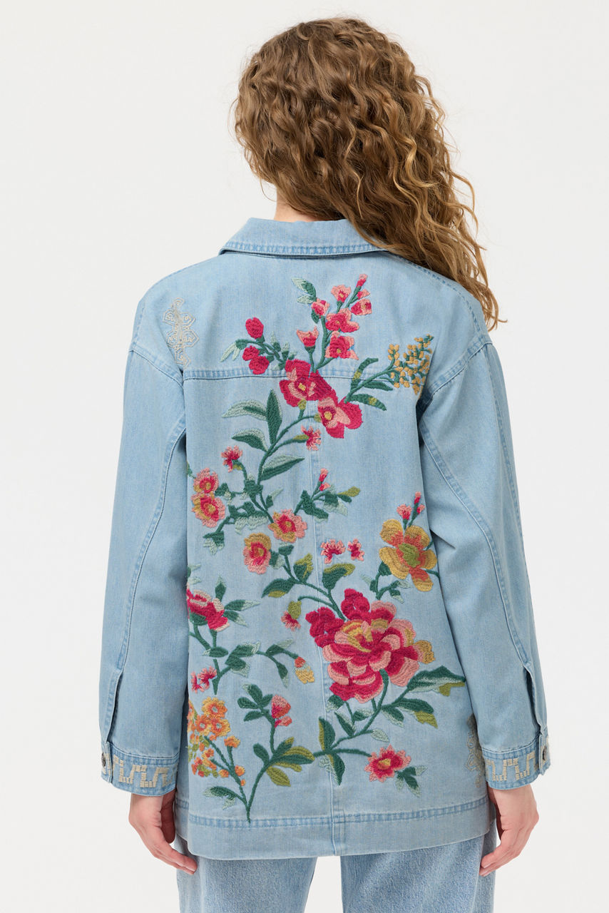 SUNNIE OVERSIZED DENIM JACKET, , large image 5