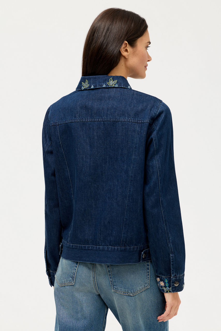 PATCH POCKET DENIM JACKET, , large image 3
