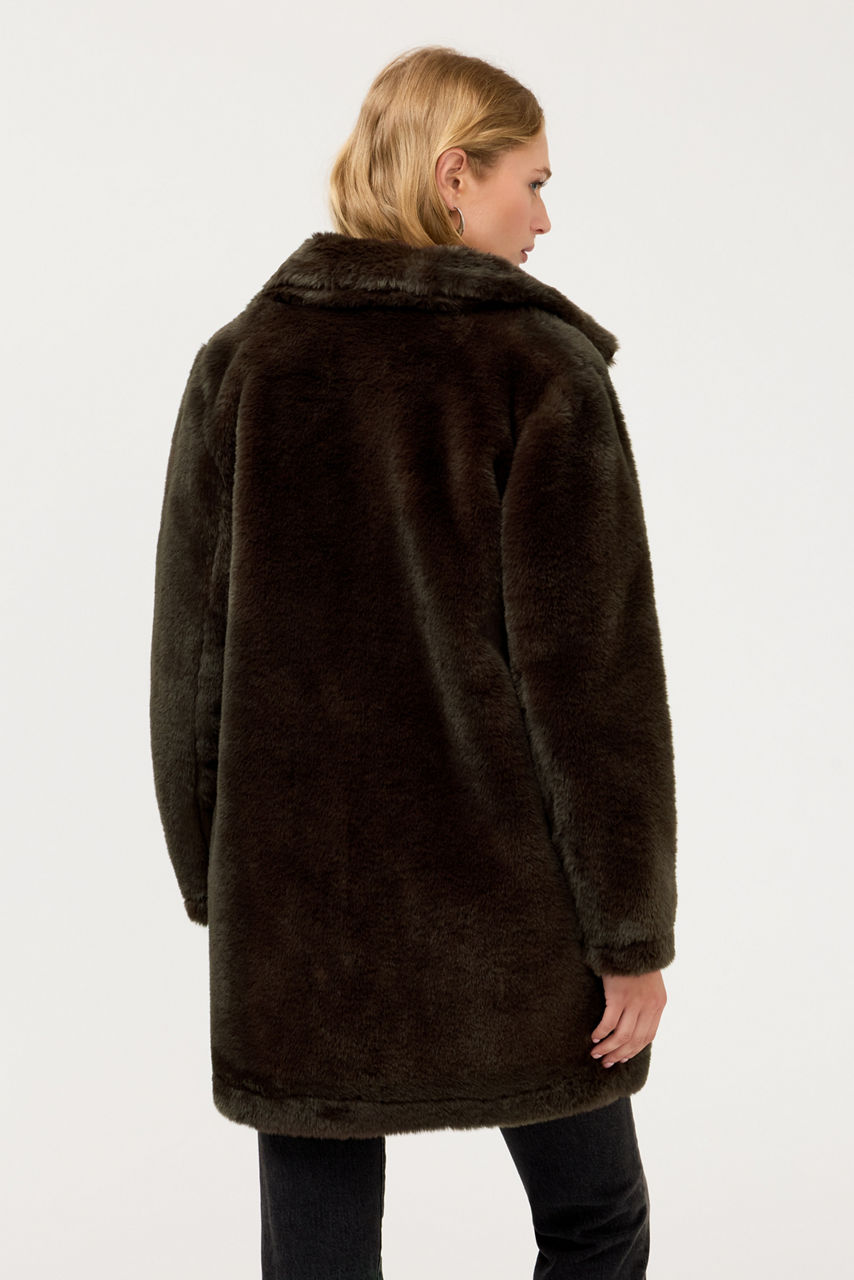 FAUX FUR COAT, , large image 4