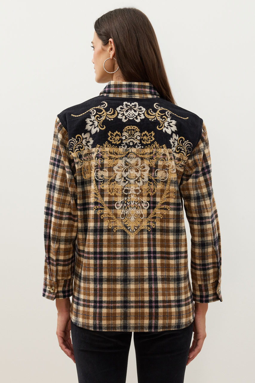 PETRI FLANNEL SHIRT JACKET, , large image 4