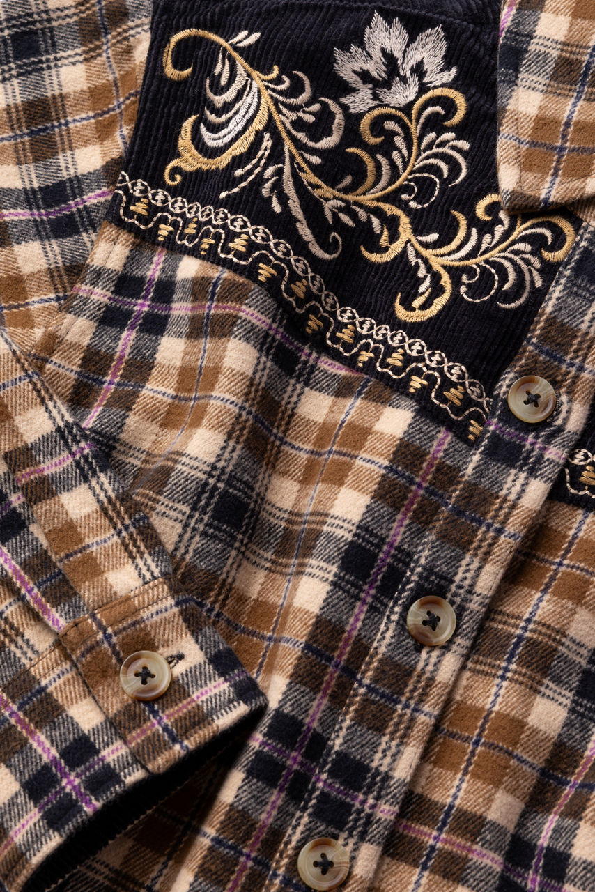 PETRI FLANNEL SHIRT JACKET, , large image 3