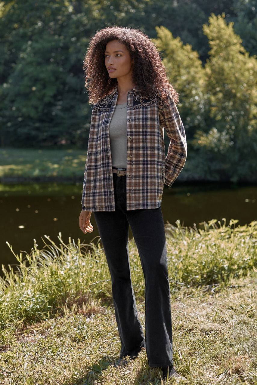PETRI FLANNEL SHIRT JACKET, , large image 5