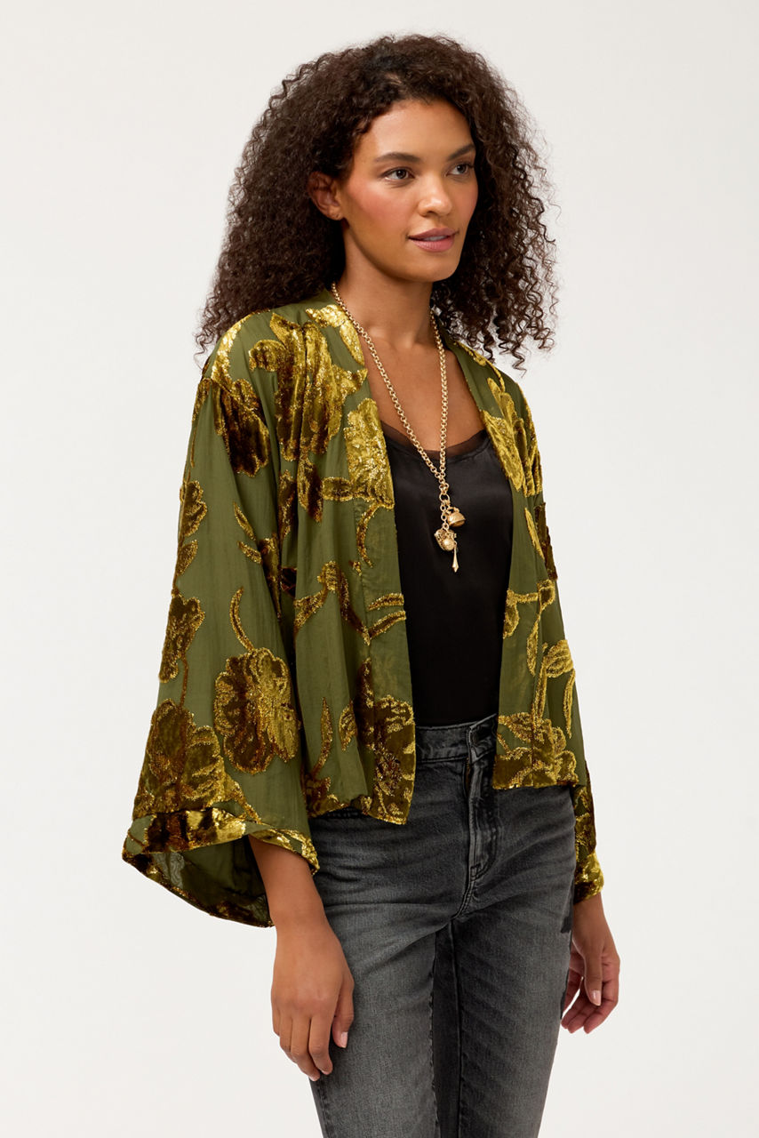 SHAKRI SHORT KIMONO, , large image 1