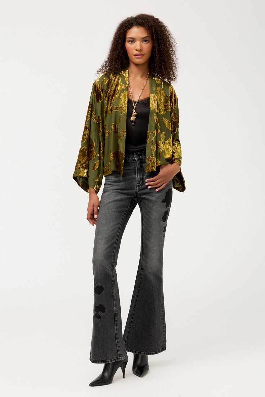 SHAKRI SHORT KIMONO, , large image 2