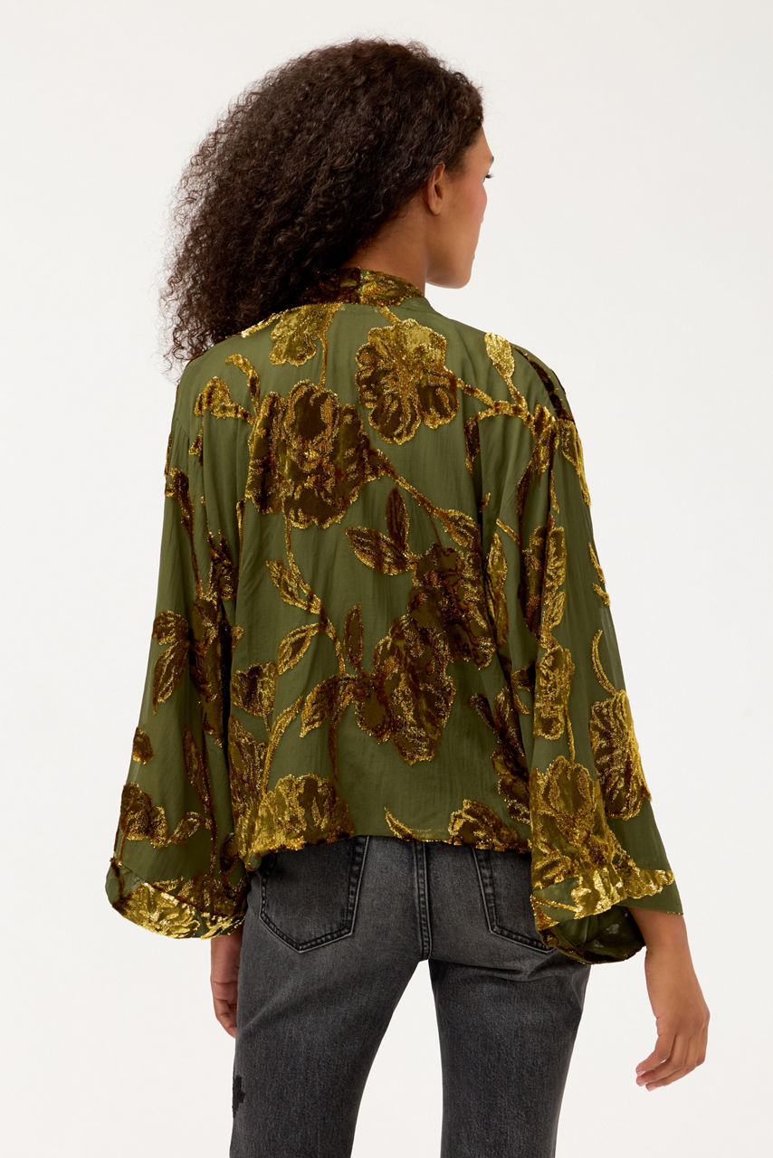 SHAKRI SHORT KIMONO, , large image 3