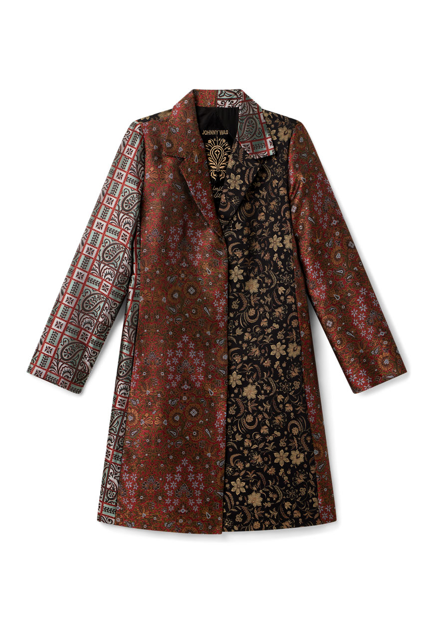 LIMITED EDITION JACQUARD COAT, , large image 4