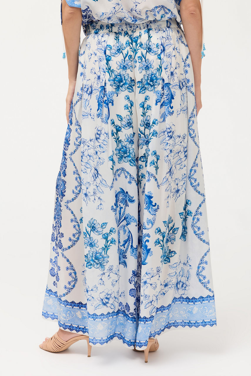 PLEATED WIDE LEG PANT, , large image 3