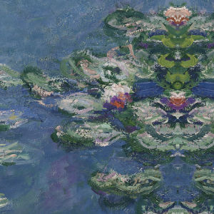LAUREL CANYON WATER LILLIES BLANKET, , swatch