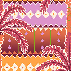 LARGE BEACH TOWEL- ZAHARA CAMPSIS, , swatch